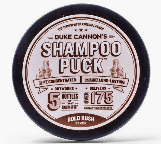 Duke Cannon Shampoo Puck Gold Rush