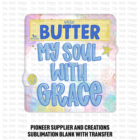 Butter My Soul Magnet Sublimation Blank Kit | SPS