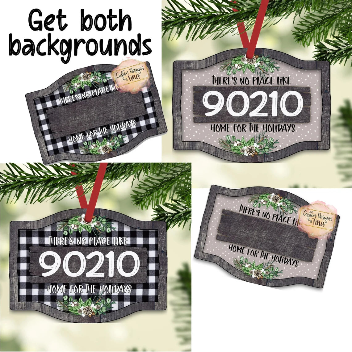 Colonial Ornament Sublimation Blank ONLY