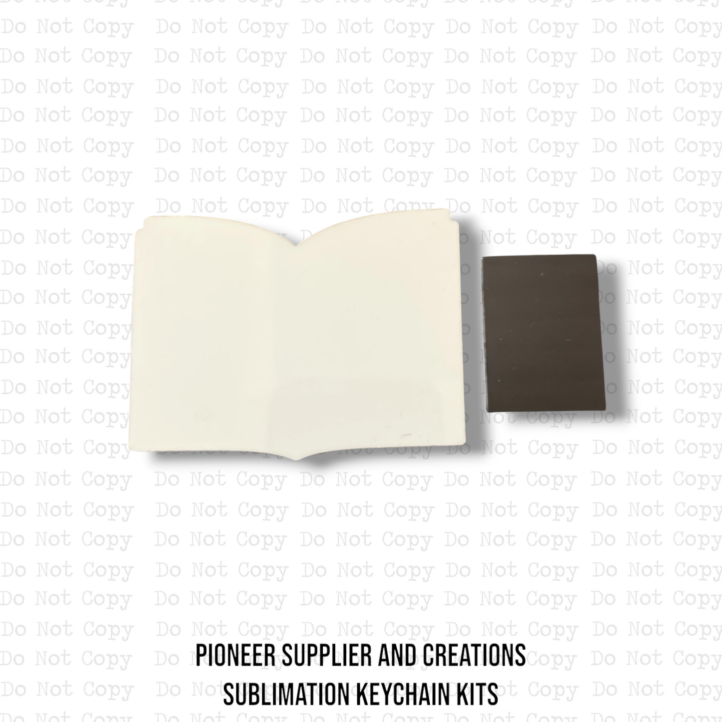 Open Book Magnet Sublimation Blank