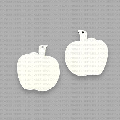 Apple Earring Sublimation Blanks | Tina Braddock