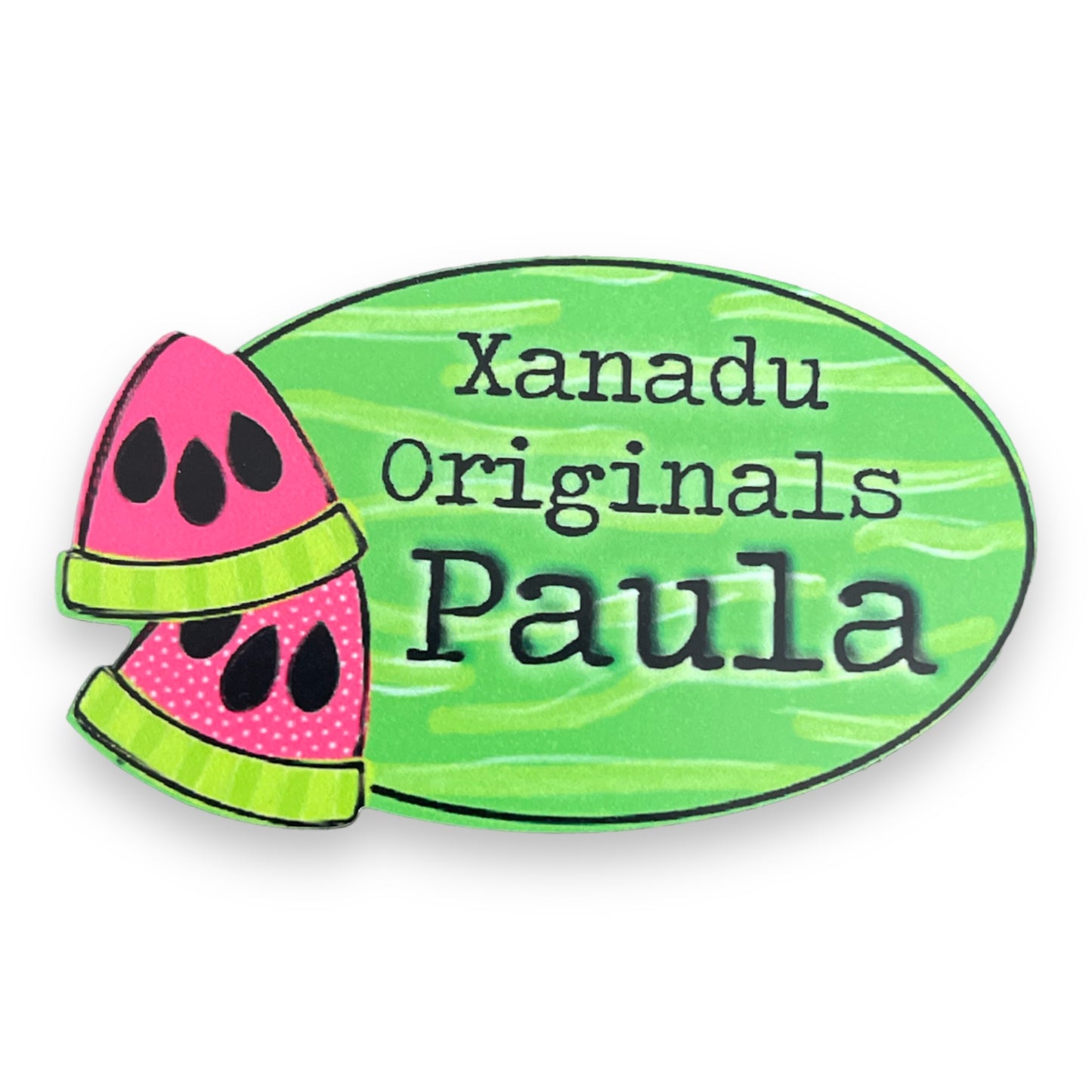 Watermelon Name Badge Sublimation Blank