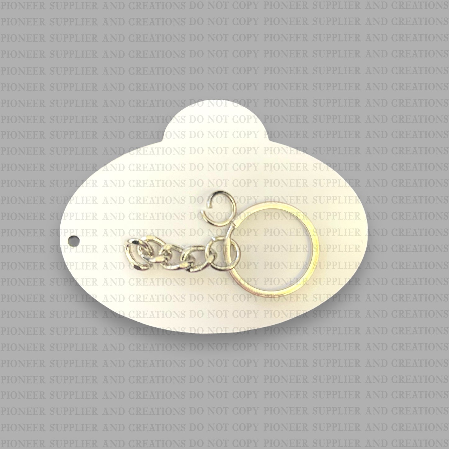 Custom Name Tag Keychain Sublimation Blank