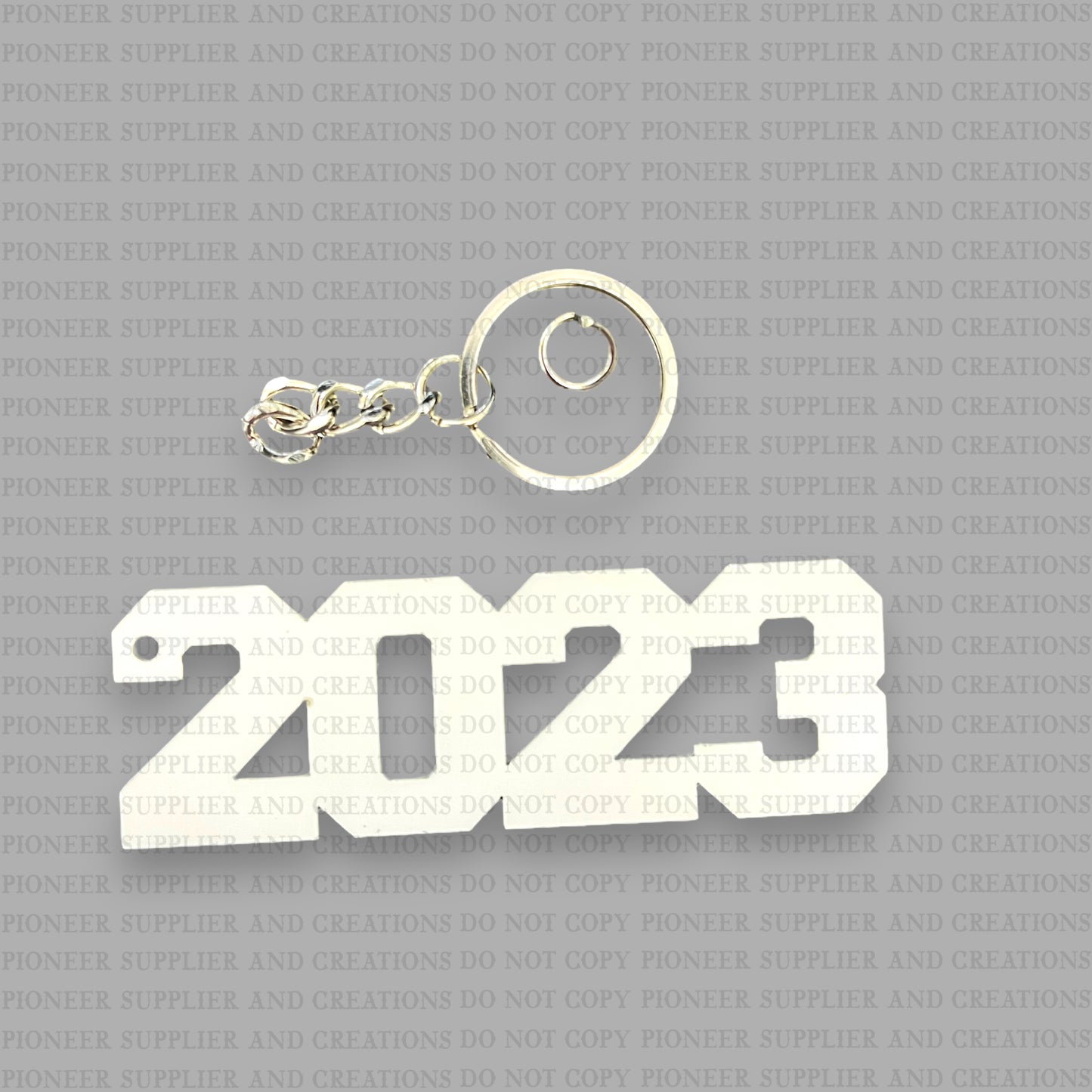 2023 Shaped Keychain Sublimation Blank