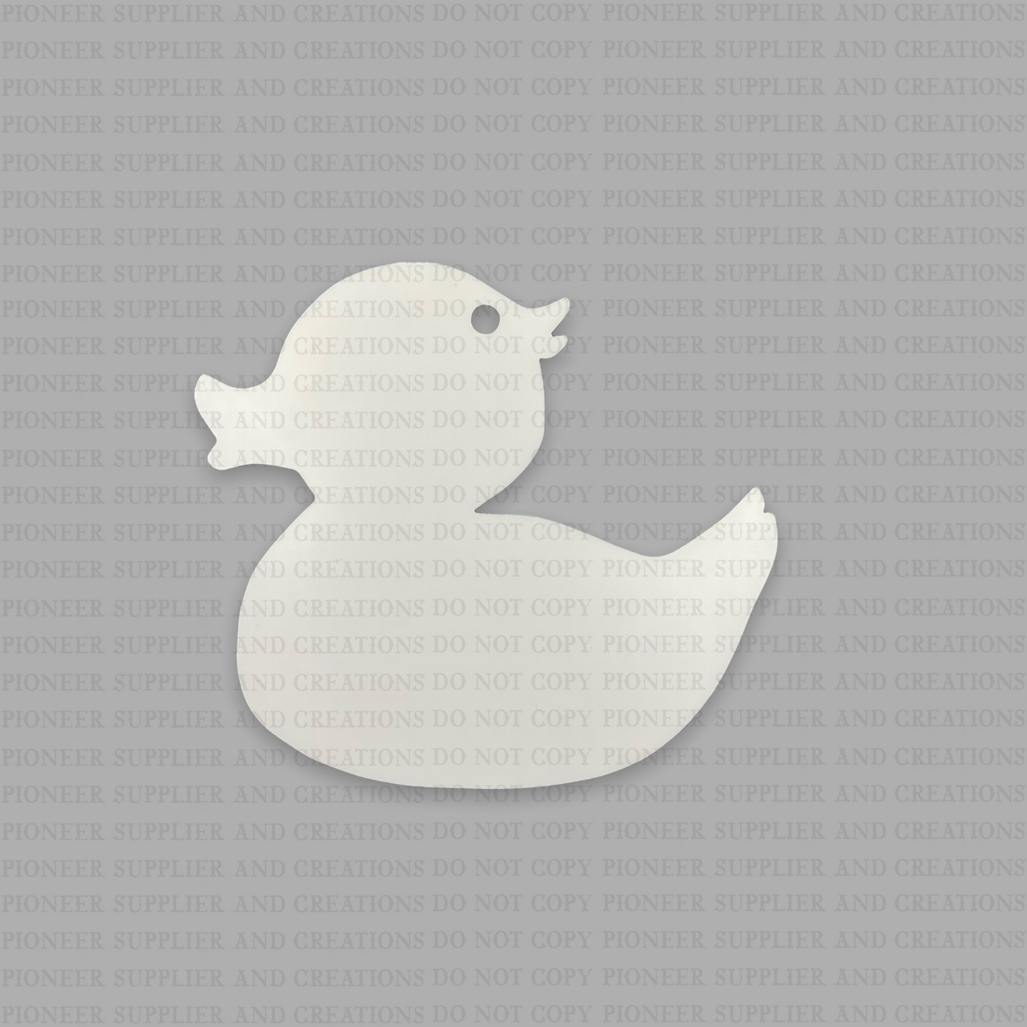 Duck Shaped Sublimation Blanks