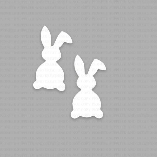 Bunny Rabbit Stud Sublimation - No Hardware