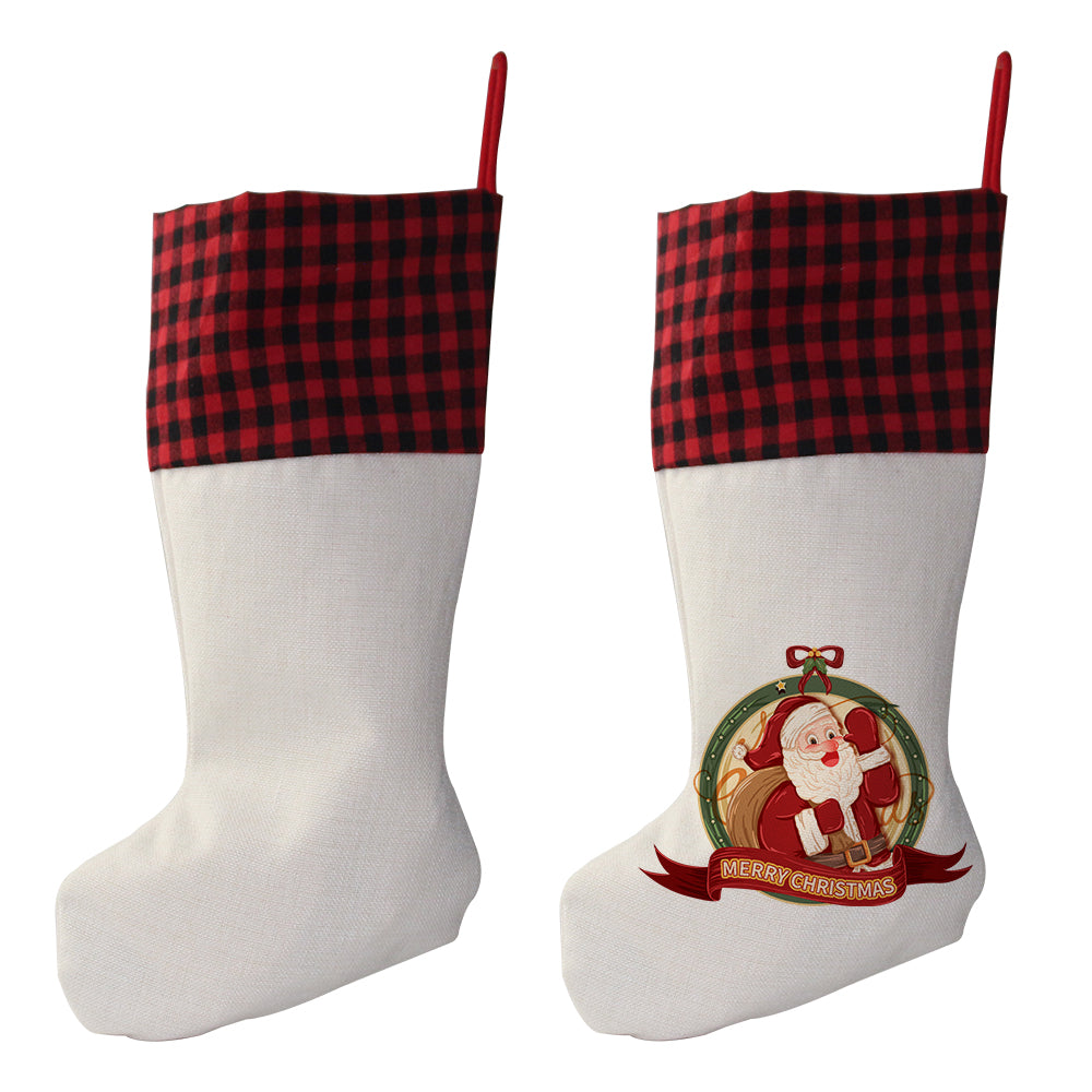 Christmas Stocking Sublimation Blanks - Pioneer Supplier & Creations