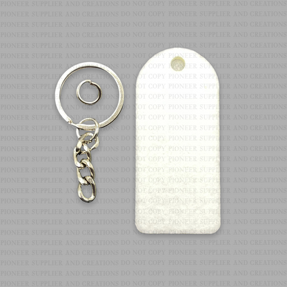 Style 1 Mini Shaped Felt Keychain Blank