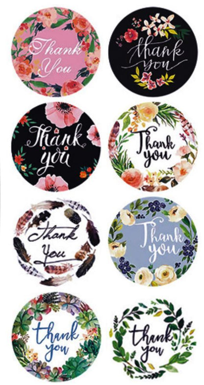 Thank You Stickers - Pioneer Supplier & Creations