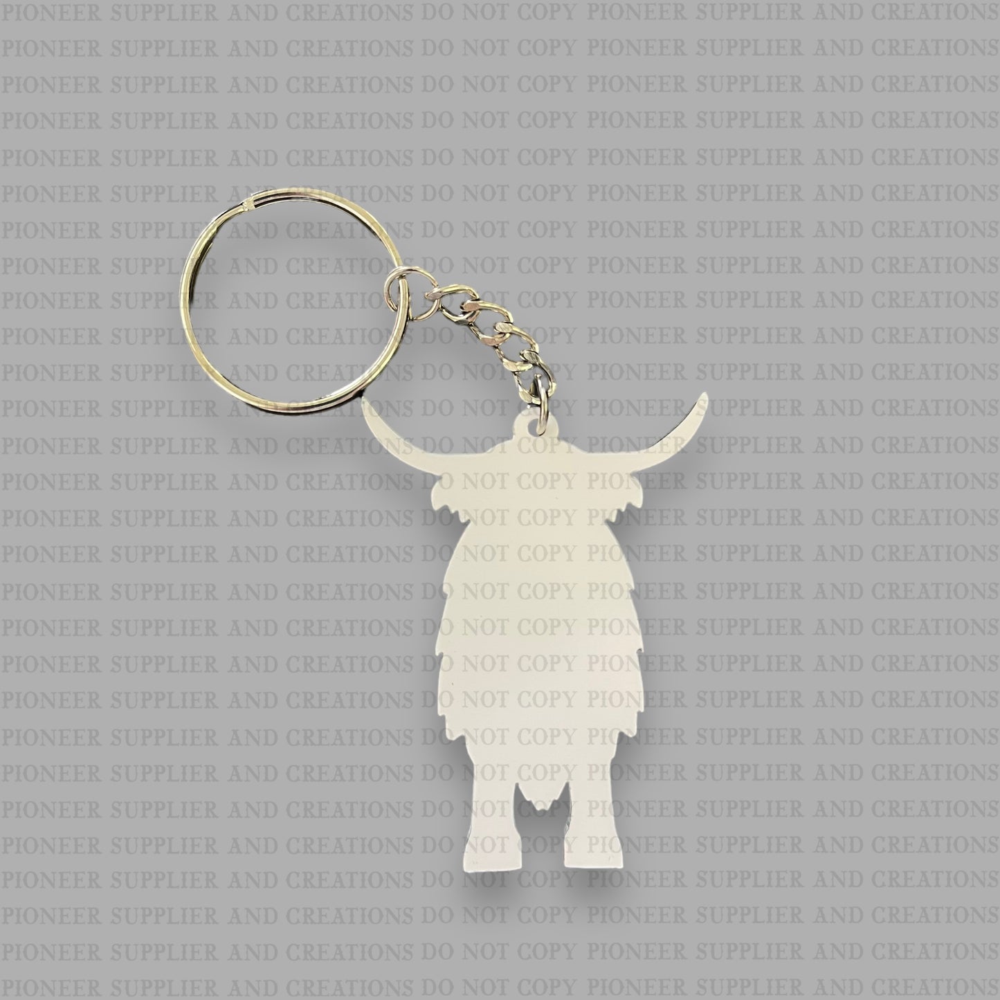 Key Chain - Highland Cow