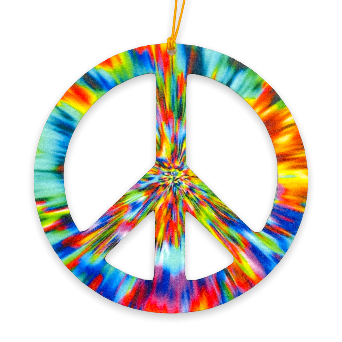 Peace Sign Air Freshener Sublimation Blank