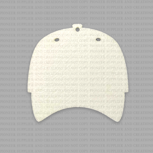 Baseball Cap Air Freshener Sublimation Blank
