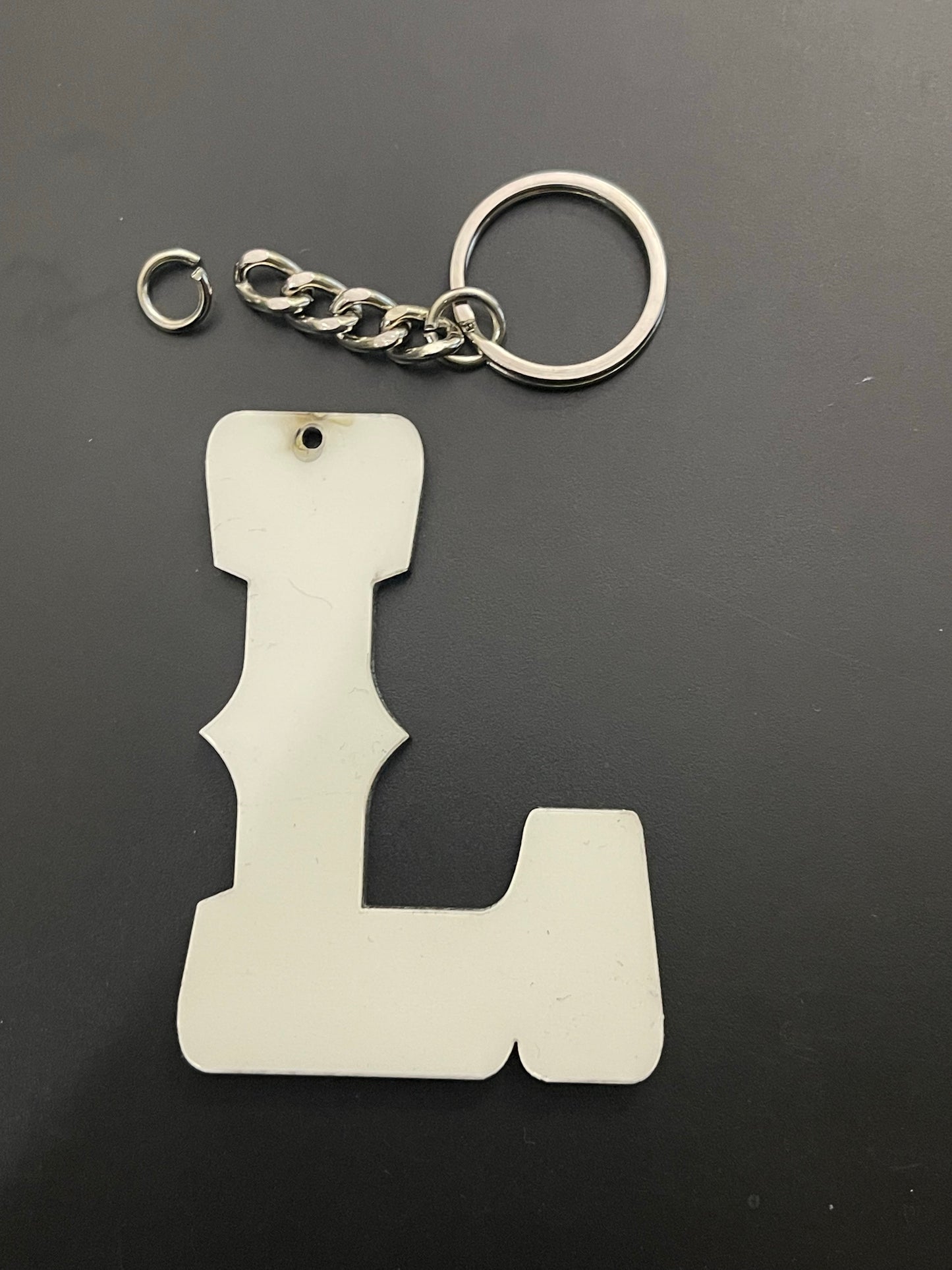 Western Initial Keychain Sublimation Blanks