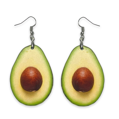 Avocado Shaped Earring Sublimation Blanks