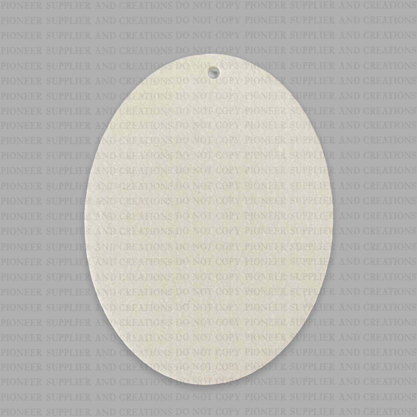 Oval Shaped Air Freshener Sublimation Blank - Pioneer Supplier & Creations