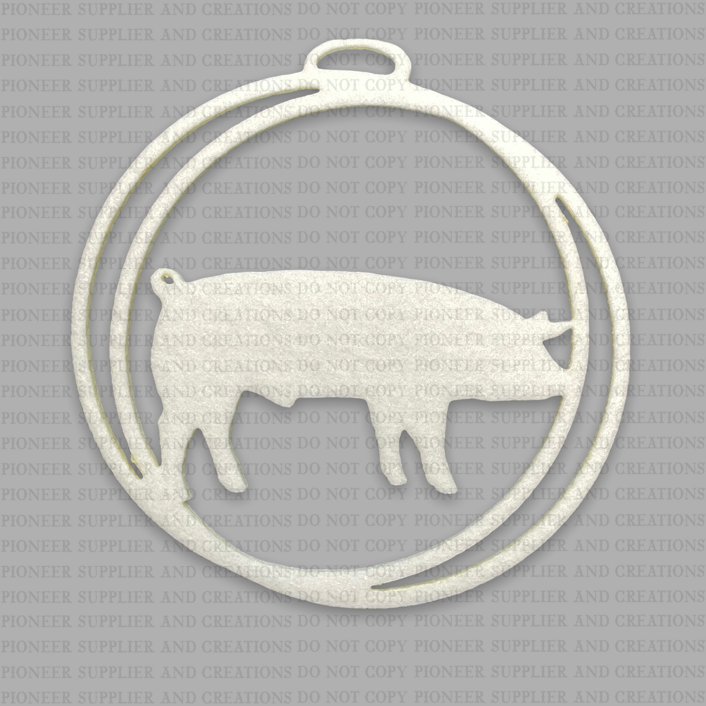 Pig Air Freshener Sublimation Blank