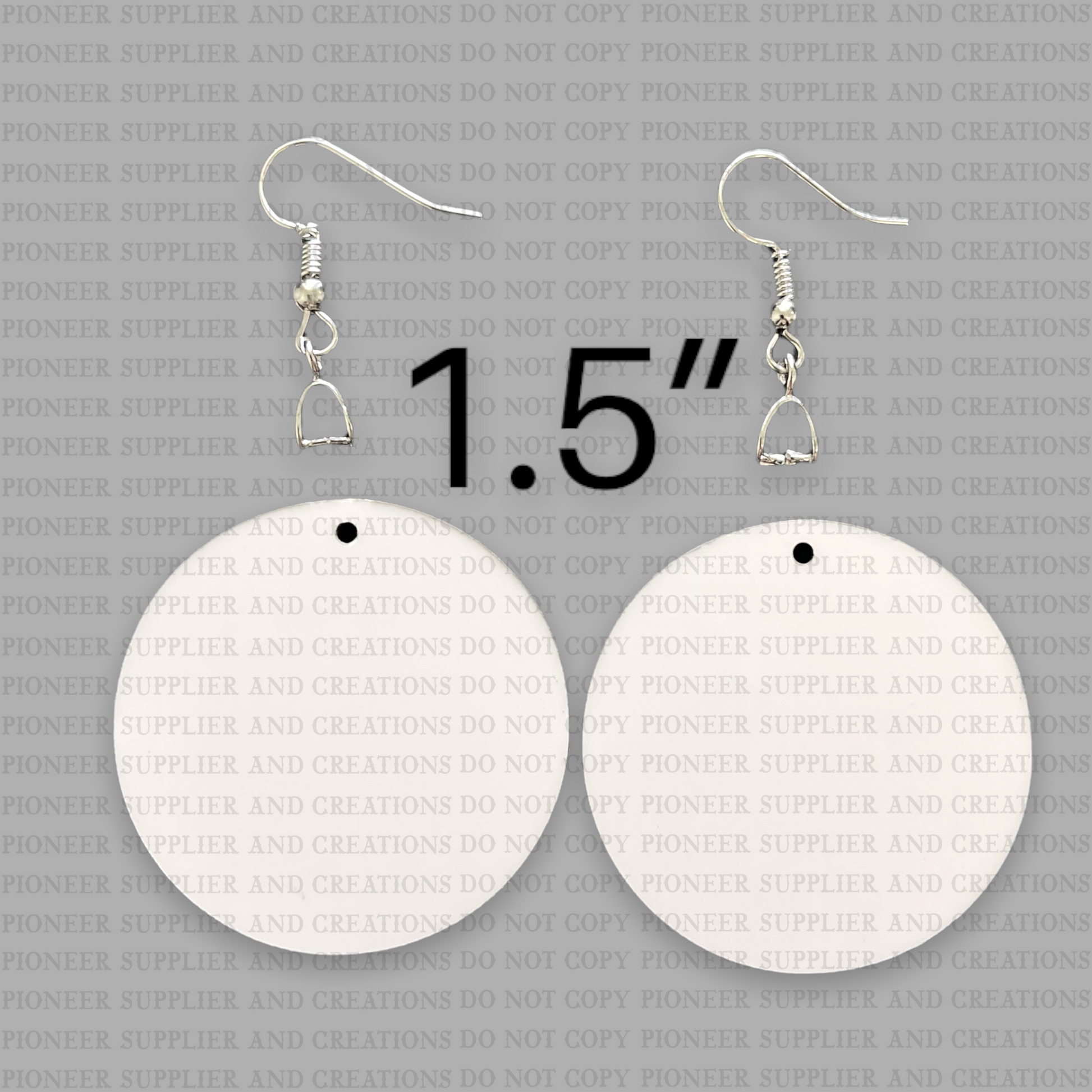 Circle Shaped Sublimation Earrings – Pioneer Supplier & Creations