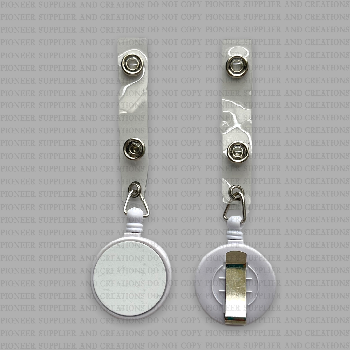 Badge Reel Sublimation Blank - Pioneer Supplier & Creations