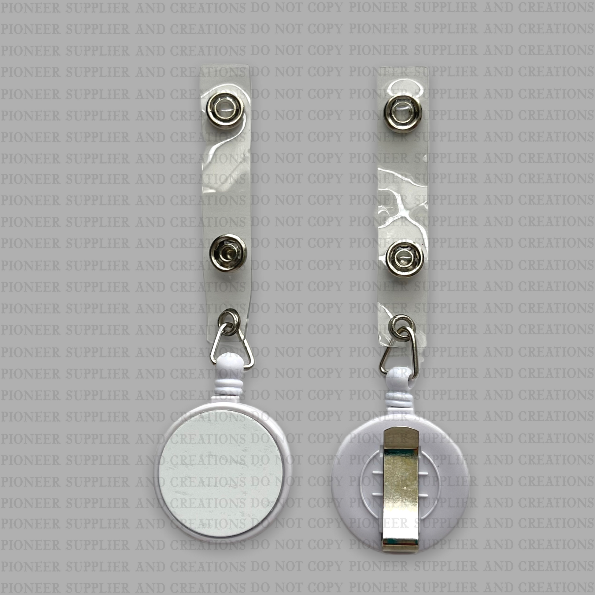 Badge Reel Sublimation Blank – Pioneer Supplier & Creations