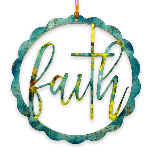 Faith Air Freshener Sublimation Blank