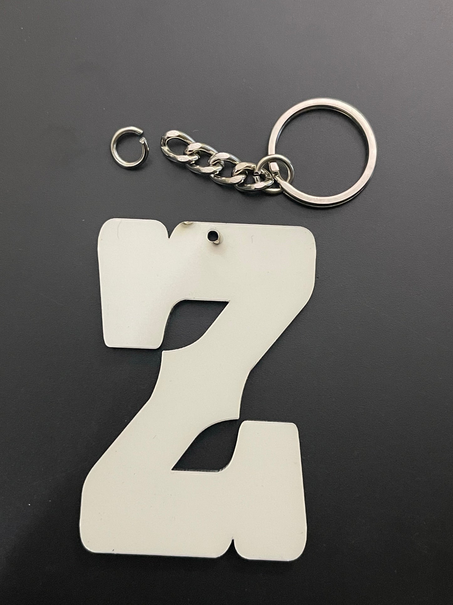 Western Initial Keychain Sublimation Blanks