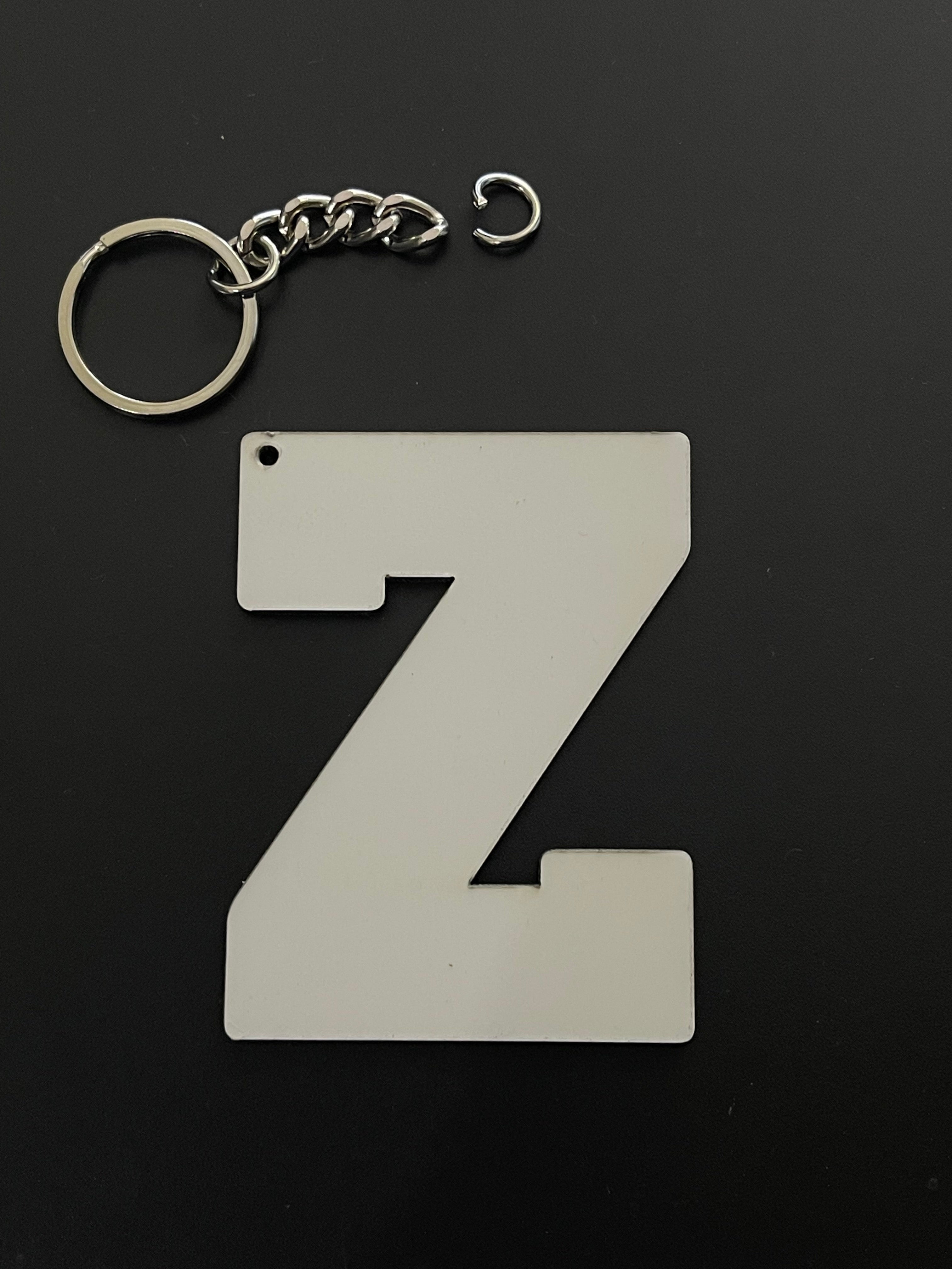 Letter z clearance keychain