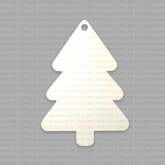 Tree Shaped Ornament Sublimation Blank - Pioneer Supplier & Creations