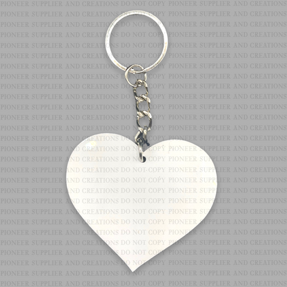 Heart Shaped Keychain Style 22