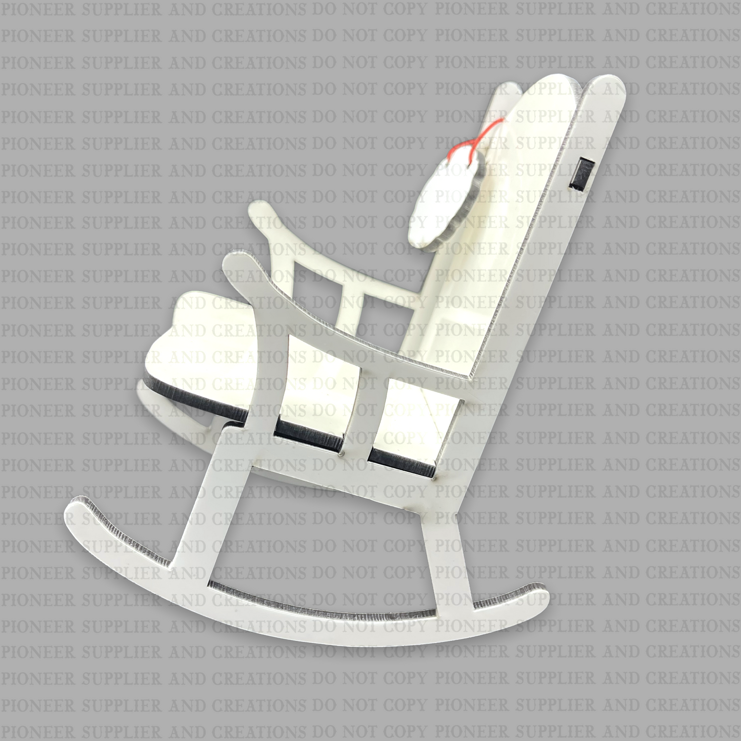 Large Desktop Rocking Chair Sublimation Blank