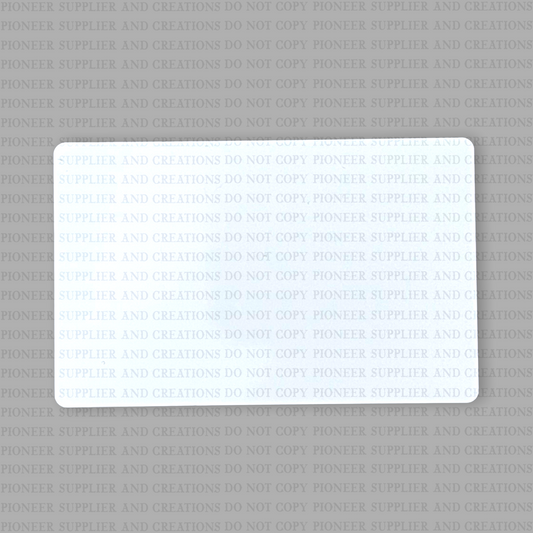 Business Card Aluminum Sublimation Blank - Pioneer Supplier & Creations