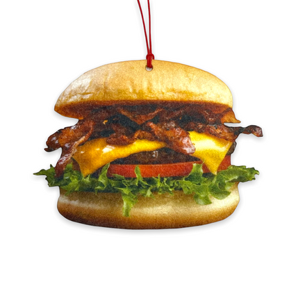 Cheese Bacon Burger Air Freshener Sublimation Blank