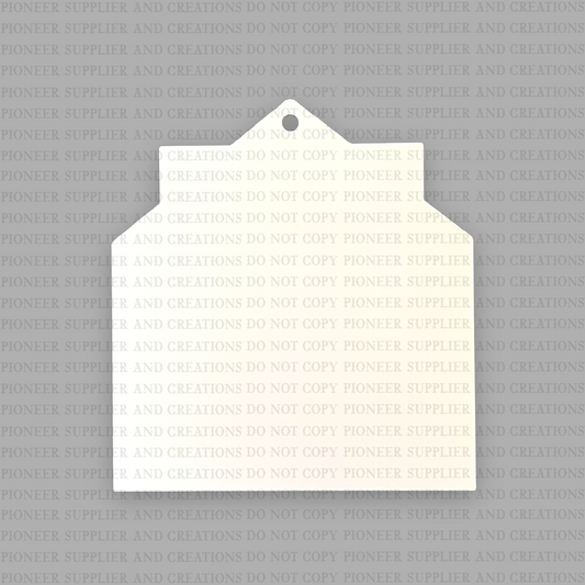 Letter Ornament Sublimation Blank