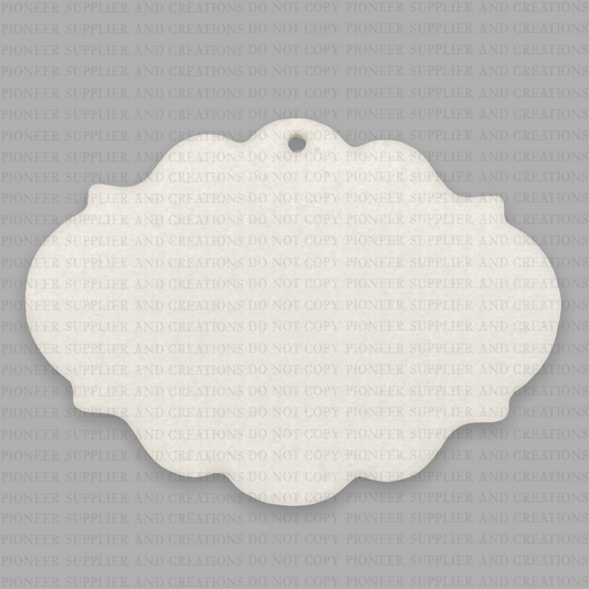 Style 4 Air Freshener Sublimation Blank