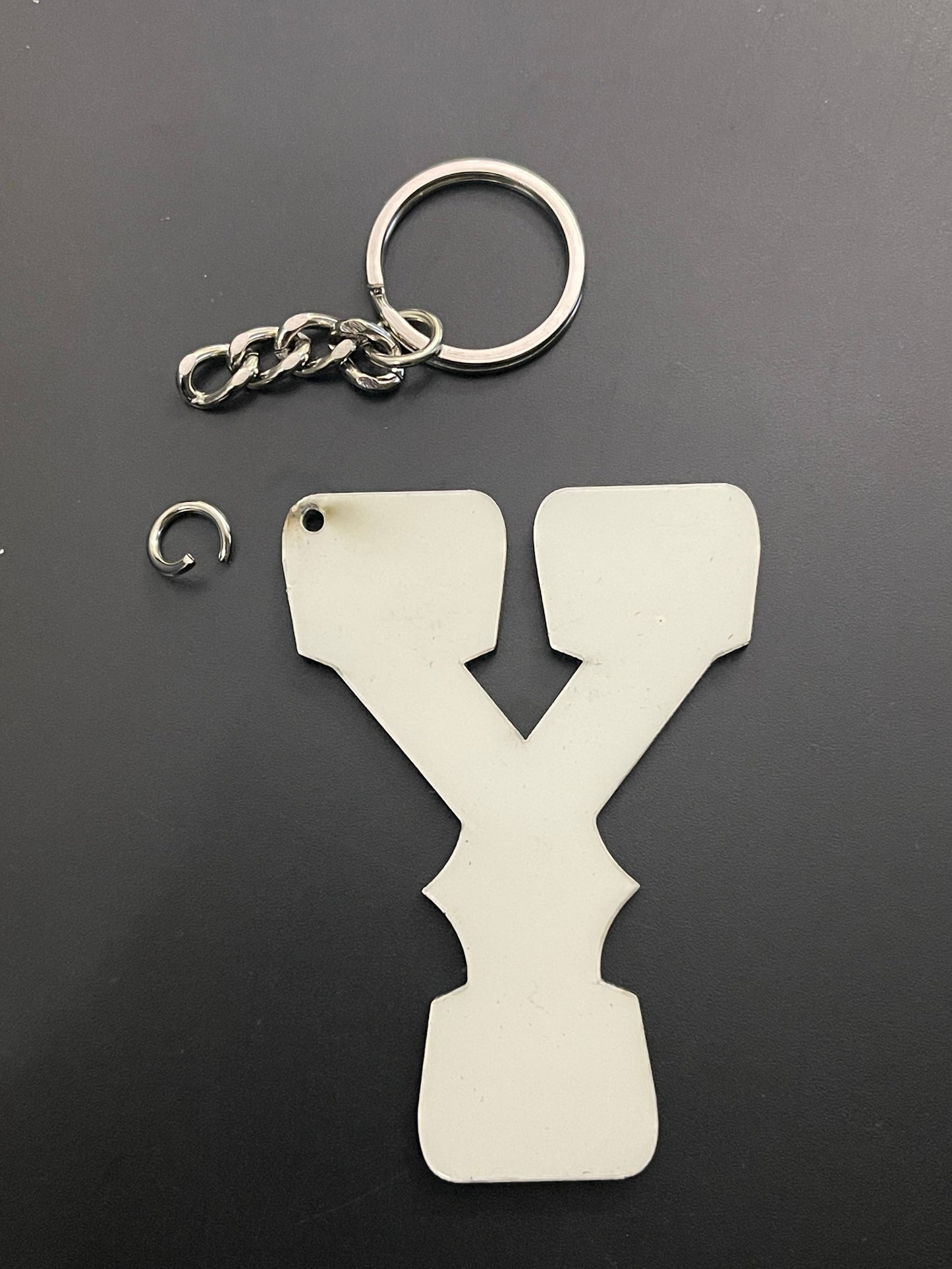 Western Initial Keychain Sublimation Blanks
