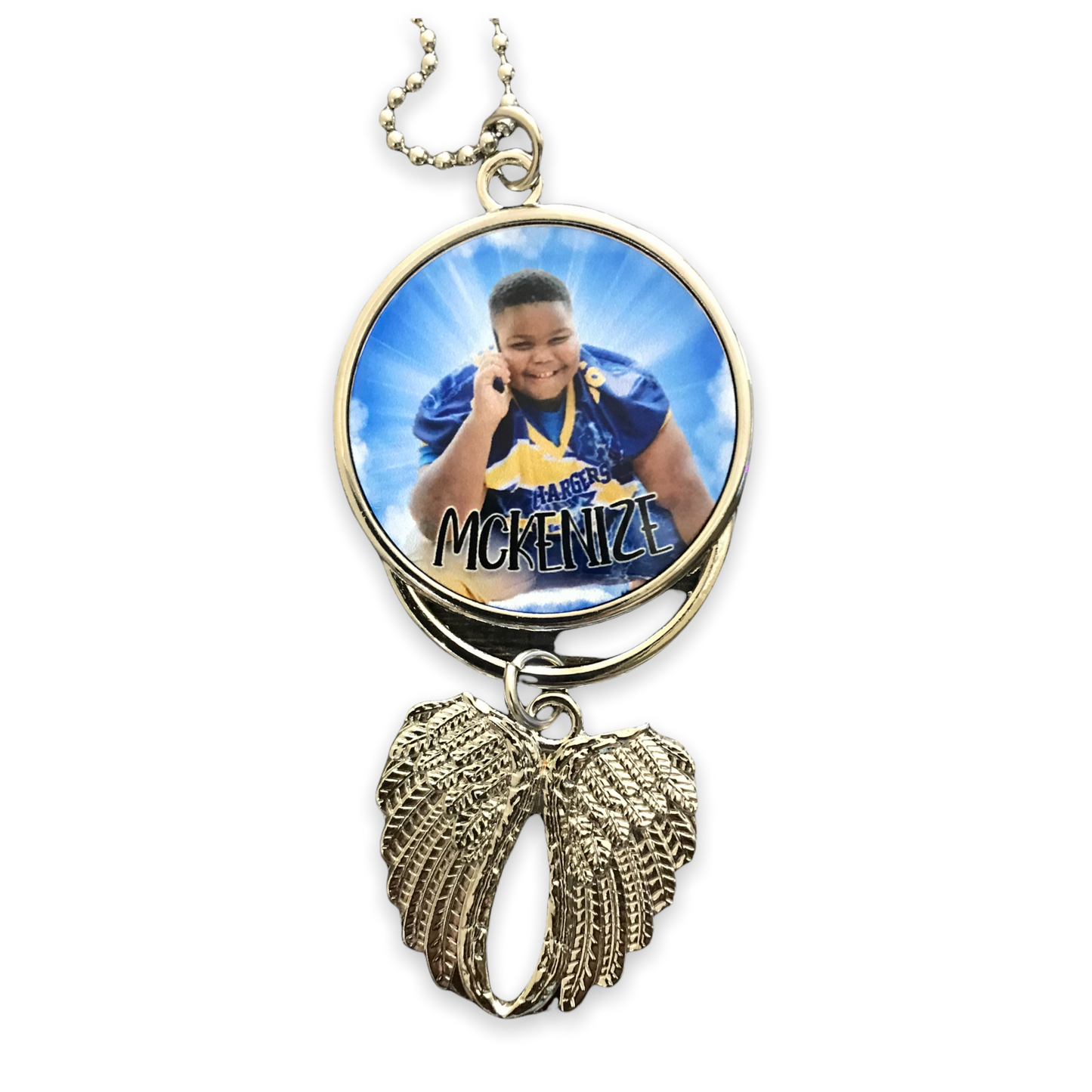 Angel Wings Car Charm Pendant Sublimation Blank - Pioneer Supplier & Creations
