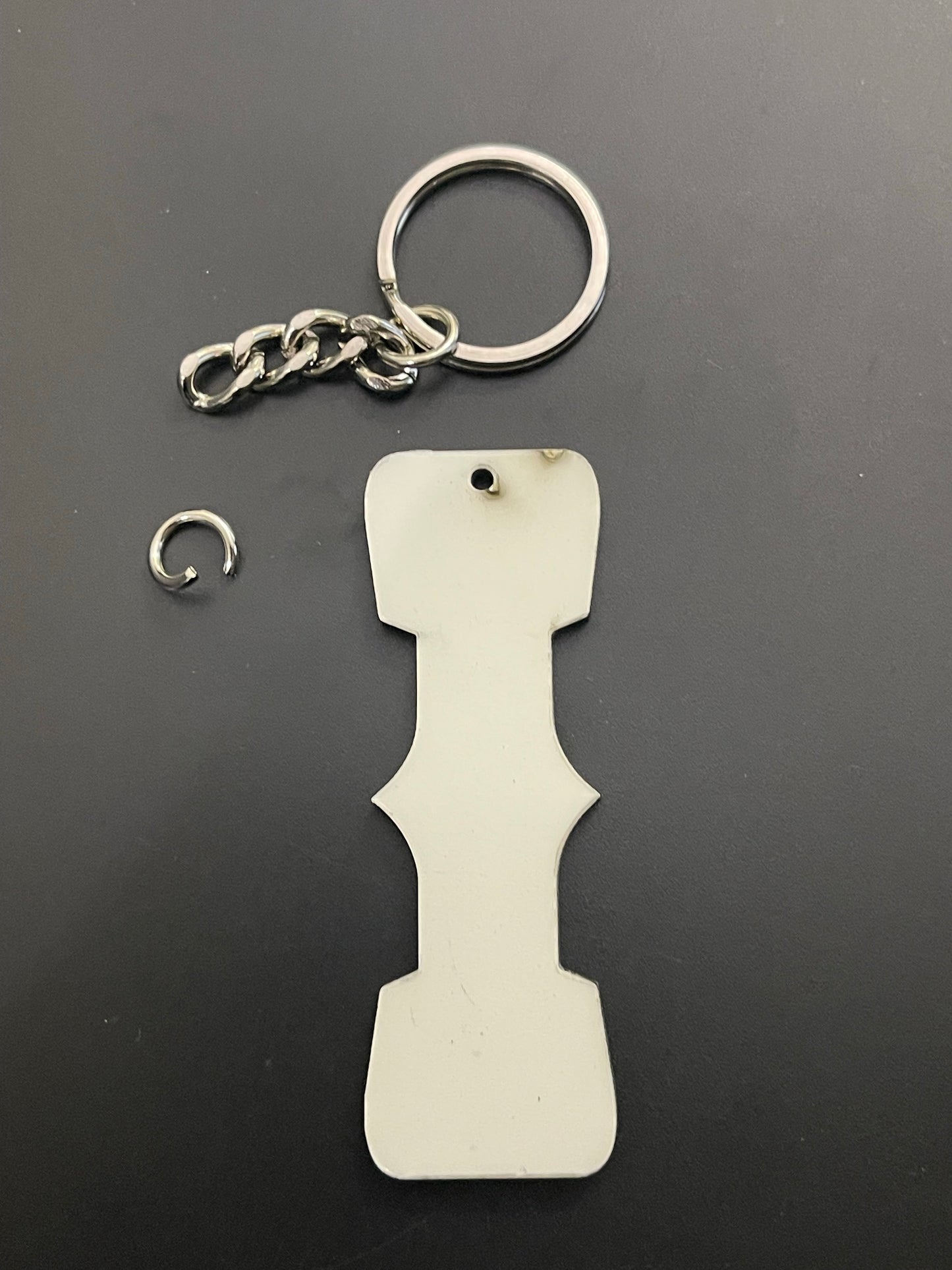 Western Initial Keychain Sublimation Blanks