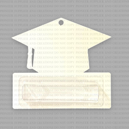 Graduation Cap Cash Card Holder Sublimation Blank