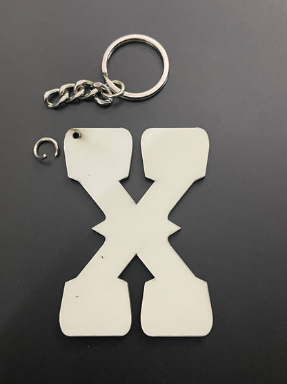 Western Initial Keychain Sublimation Blanks