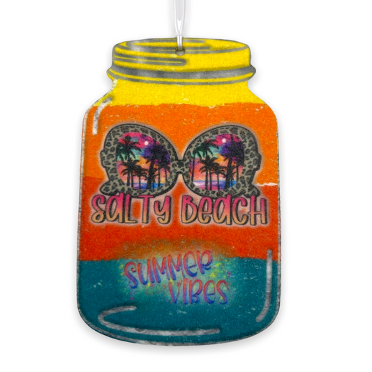 Mason Jar Air Freshener Sublimation Blank