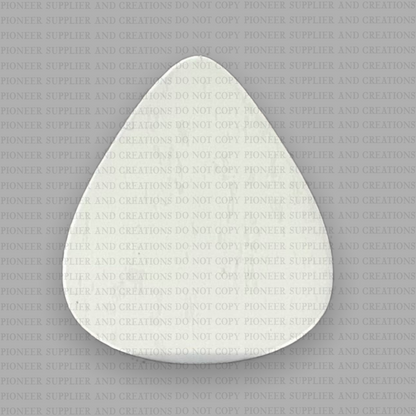 Guitar Pick Sublimation Blank - Pioneer Supplier & Creations