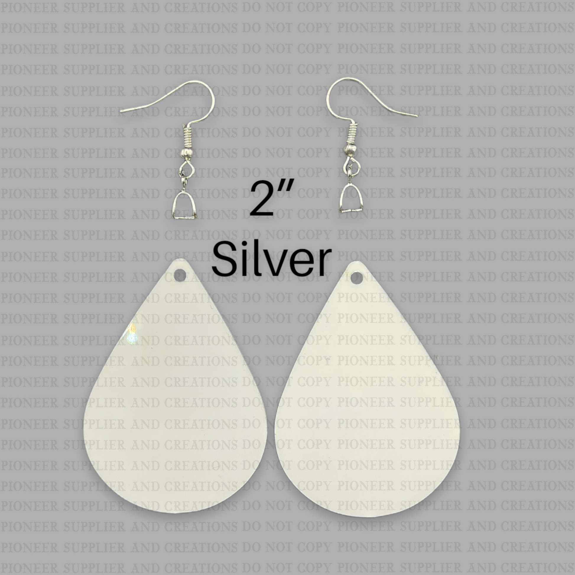 Rounded Teardrop Shaped Earring Blanks – Pioneer Supplier & Creations