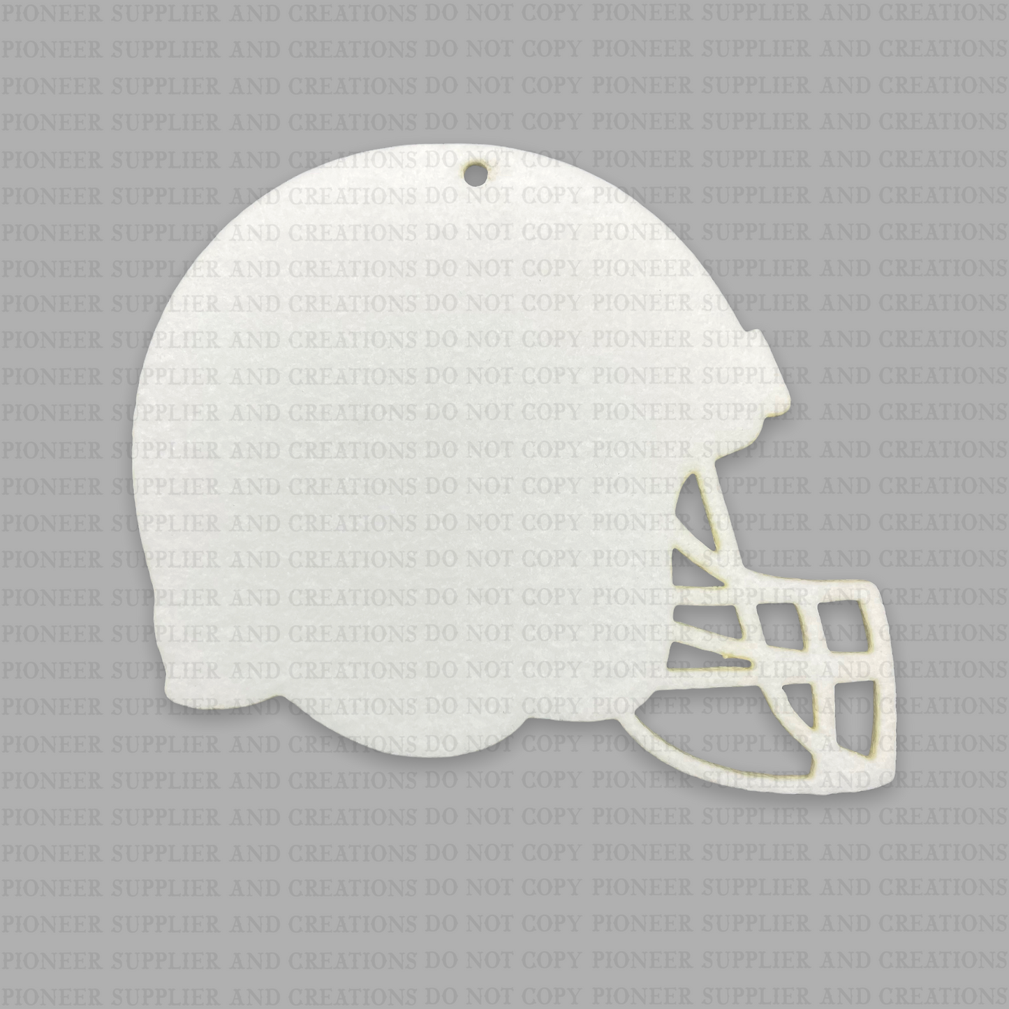 Football Helmet Air Freshener Sublimation Blank