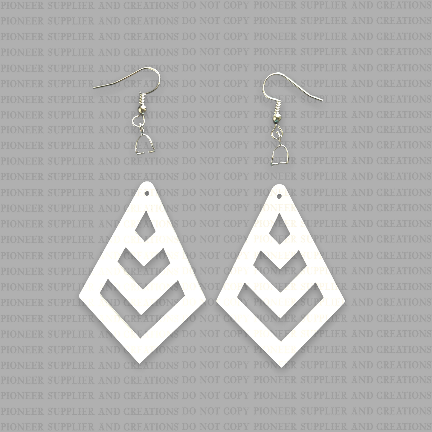 Macrame Style 10 Shaped Earring Sublimation Blanks