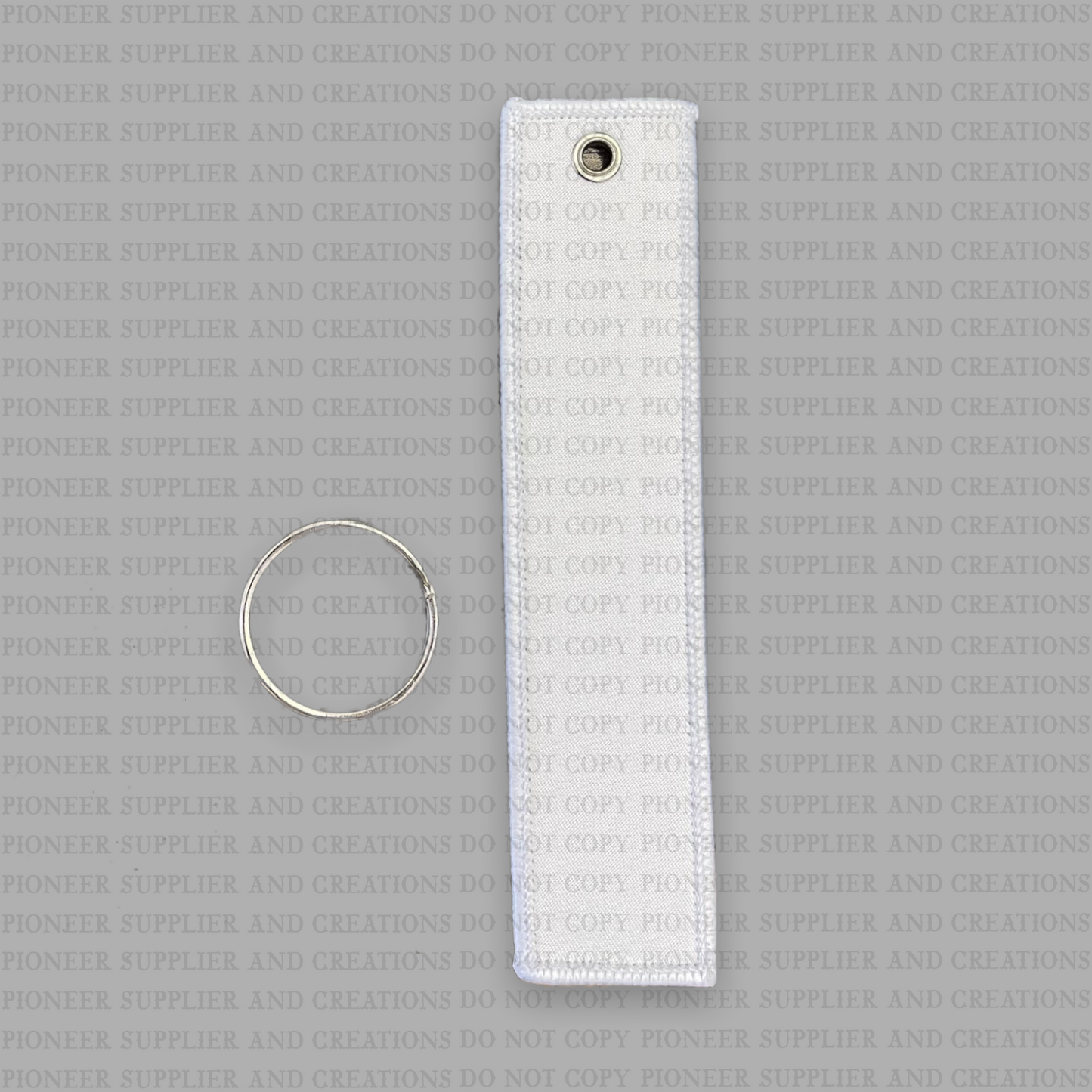 Fabric Keychain Polyester Sublimation Blank - Pioneer Supplier & Creations