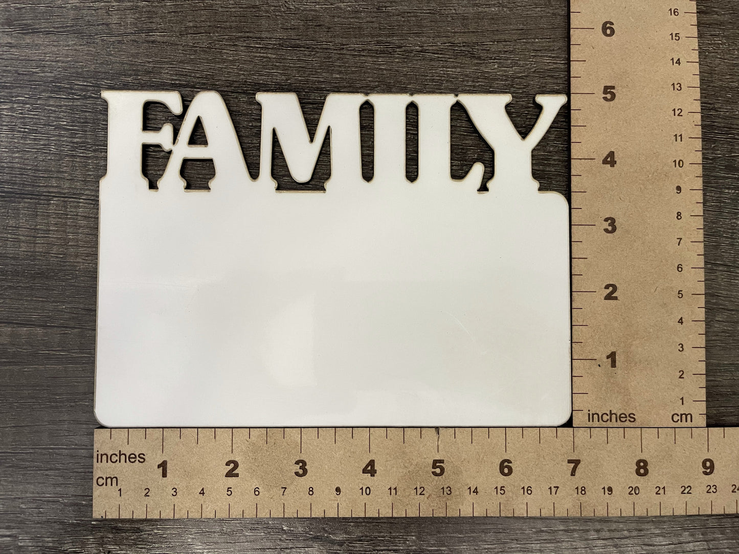 Family Photo Panel with Stand Sublimation Blank - Pioneer Supplier & Creations