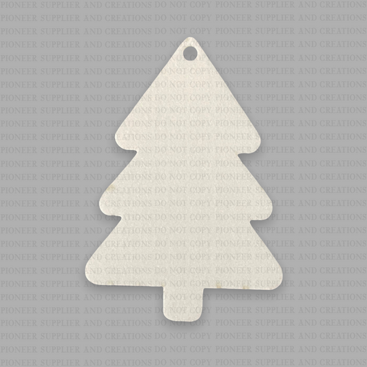 Tree Shaped Air Freshener Sublimation Blank - Pioneer Supplier & Creations