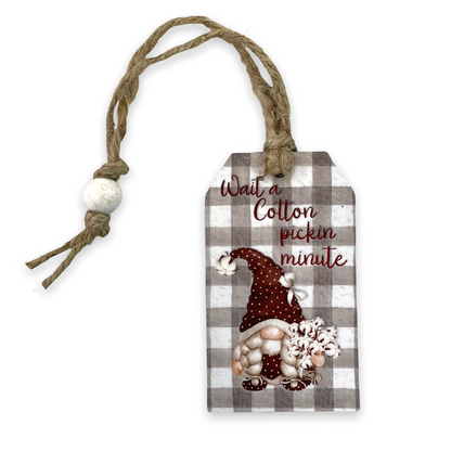 5” Gift Tag Ornament Sublimation Blank