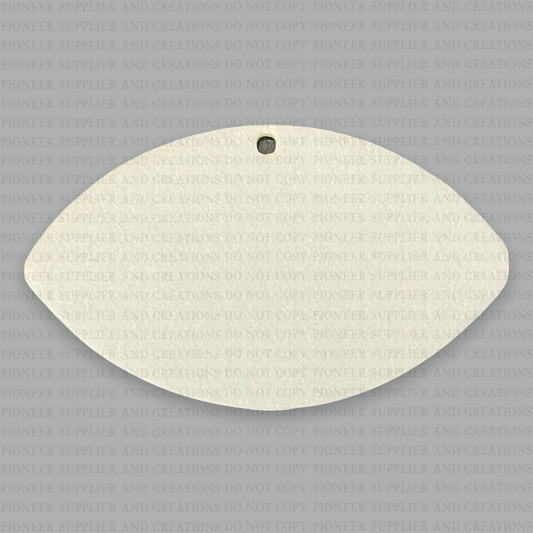 Football Air Freshener Sublimation Blank