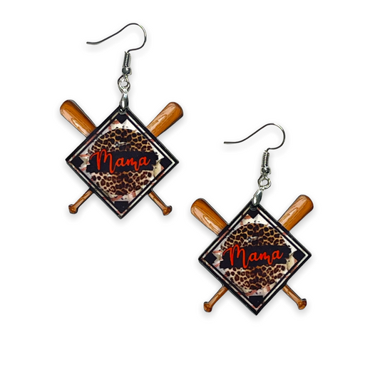 Pair of Leaf Shape 2-Sided MDF Sublimation Earrings with Hanging Hardw –  Sublimation Blanks Company